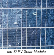 mc-Si PV Solar Module