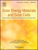 Solar Energy Materials and Solar Cells Journal